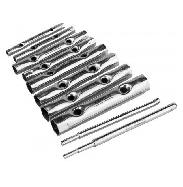 Набор инструментов STAYER 2719-H10 Ключи трубчатые 6 - 22 мм, 10 предметов