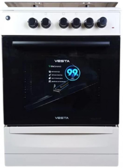 Газоэлектрическая плита VESTA Valencia VGE 10-E с VD бежевый VESTA Valencia VGE 10-E с VD бежевый
