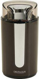 Кофемолка DELTA LUX DE-2202 : коричневая
