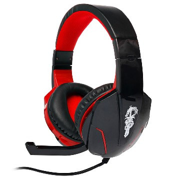 Наушники-гарнитура QUMO (21700) DRAGON WAR BIONIC