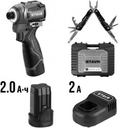 Аккумуляторный шуруповёрт STAVR SID 16BL-160V-2K STAVR SID 16BL-160V-2K