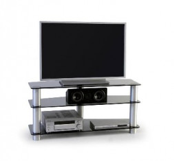 Стойка для TV MD 527 алюм/дымч