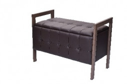 Пуф VENTAL Леон коричневый