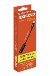 Переходник EXPLOYD EX-AD-758 Переходник - адаптер 8 Pin Classic черный