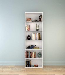 Стеллаж НК-МЕБЕЛЬ ЛОФТ стеллаж 600 Белый 72230021 (1 кор.)