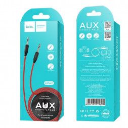 Кабель HOCO (6957531079309) UPA11 3.5mm (m) - 3.5mm (m) 1.0m - красный