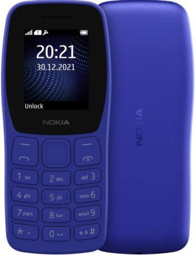 Телефон мобильный NOKIA 105 TA-1423 SS EAC2+ Blue (SP01Z07Z1949Y)