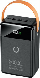 Powerbank PERFEO (PF_С3699) Powerbank PRODIGE 80000 mAh черный