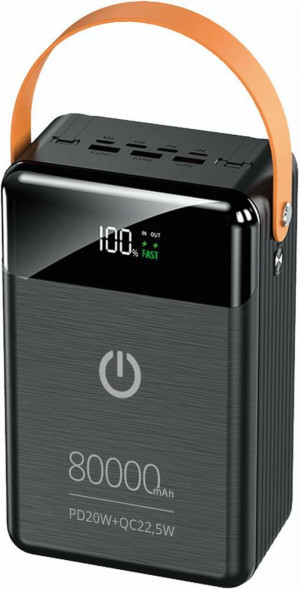 Powerbank PERFEO (PF_С3699) Powerbank PRODIGE 80000 mAh черный