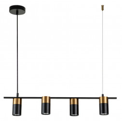 Люстра потолочная INDIGO 11014/4P Black