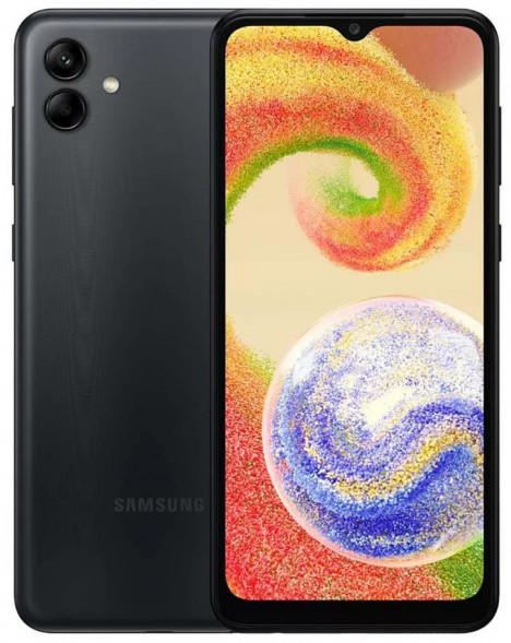 Смартфон SAMSUNG Galaxy A04 4/64Gb Black (SM-A045FZKGMEA)