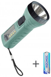 Фонарь ручной КОСМОС KOC123B Зеленый/серый