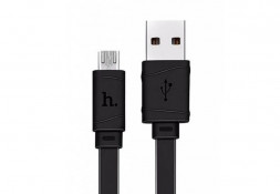 Дата-кабель microUSB HOCO (6931474777461) X85 USB (m) - microUSB (m) 1.0м - черный