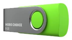 флэш-накопитель MORE CHOICE (4610196407536) MF8-4 USB 8Gb 2.0 Green