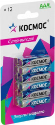Батарейка КОСМОС KOCLR03BL12 серебро/голубой
