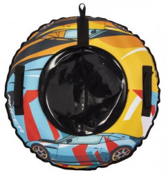 Тюбинг SNOWSTORM Тюбинг BZ-90_RACER, 90 см, желтый с черным W112871