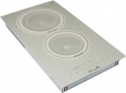 Варочная панель ELTRONIC (88-23) 2 конфорки электрическая белый
