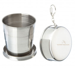 Стакан ЧИНГИСХАН Стакан походный складной &quot;Турист&quot;, нерж.сталь, 200мл 333-223