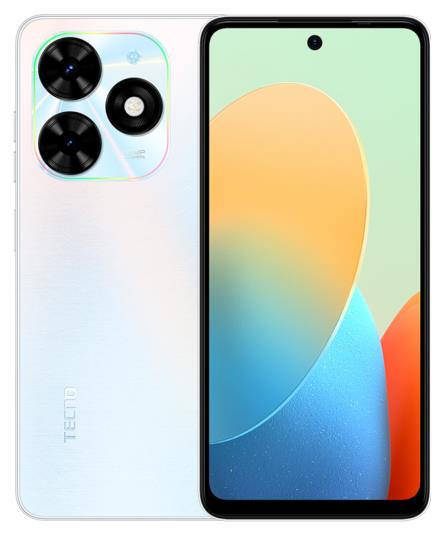 Смартфон TECNO Spark Go 2024 (BG6) 4/64Gb Mystery White (TCN-BG6.4.64.MYWH)