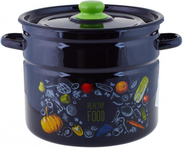 Кастрюля APPETITE 1с200с Healthy food эмал цил 9,0л