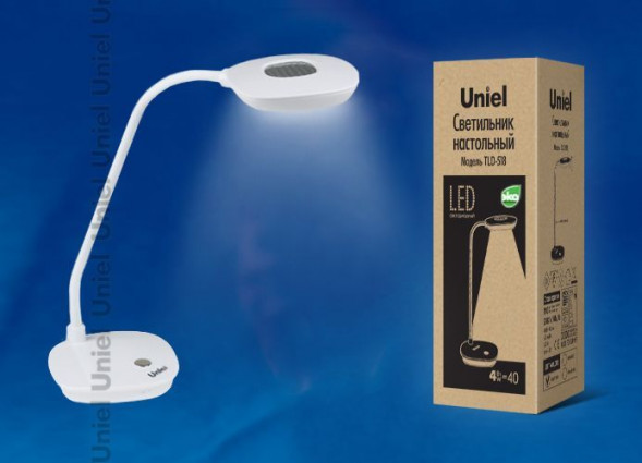 ЭЛЕКТРИКА UNIEL (09108) TLD-518 WHITE/LED/400LM/4500K