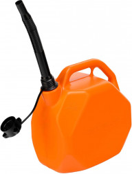 Канистра STELS Канистра для ГСМ, пластиковая, со скошенными углами, 10 литров 53111