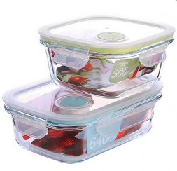 Набор жаровень MAYER&BOCH 31200 2 шт.стекло/пласMB (х12)