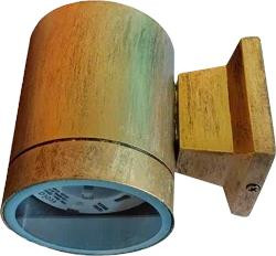 Светильник накладной влагозащищенный ECOLA FD53C1ECH GX53 LED 8003A 1*GX53 черненая бронза
