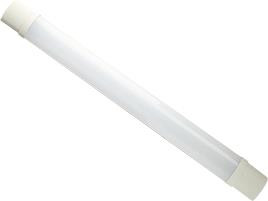 Тонкий светодиодный линейный влагозащищенный светильник ECOLA LSTW20ELC LED linear IP65 20W/2700K 620x56x32 белый
