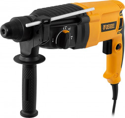 Перфоратор DENZEL Перфоратор электрический RHH-800-26, SDS-plus, 800 Вт, 3 Дж, 3 плюс 1 реж. 26607