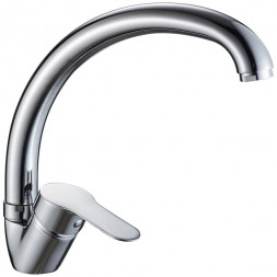 Смеситель GOTA ROCIO G052410-GOTA Leone Смеситель д/кухни шар. с высоким изливом, креп.гайка d35