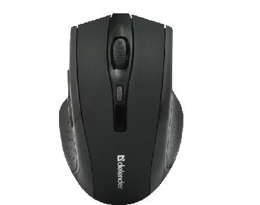 Мышь беспроводная DEFENDER (52665) ACCURA MM-665 черный