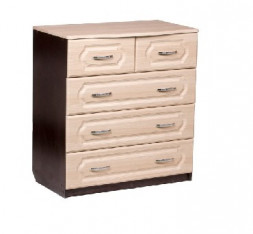 Комод БИТЕЛ Дворянка-2 Венге/Ясень (2 кор)