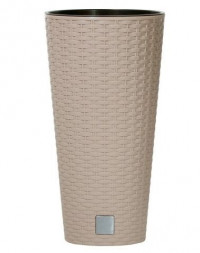 Кашпо PROSPERPLAST Кашпо RATO TUBUS DRTUS300-7529U мокко 2пр 15 и 27л