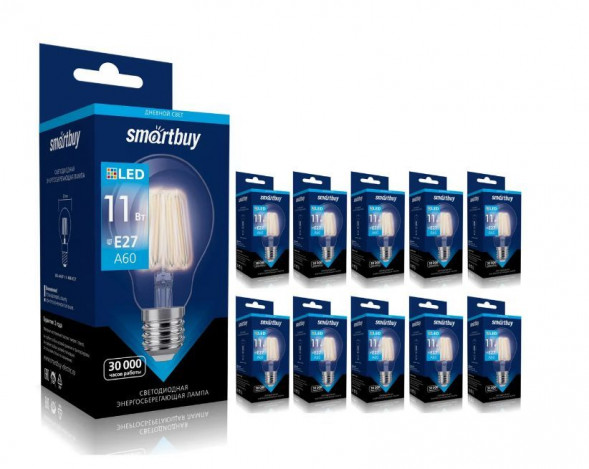 Фито-лампа SMARTBUY (SBL-A60F-11-40K-E27) 11W/4000K/E27