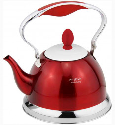Заварочный чайник ZEIDAN Z-4322 красный 1л