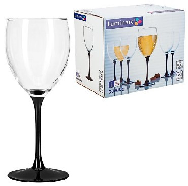 Посуда LUMINARC ДОМИНО наб. фужеров для вина 6шт 350мл (J0015)