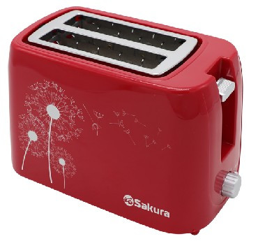 Тостер SAKURA SA-7608R 750Вт