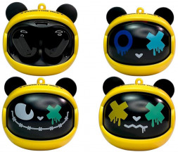 Наушники TWS AKSBERRY (6900294150013) G05 TWS, желто-черный