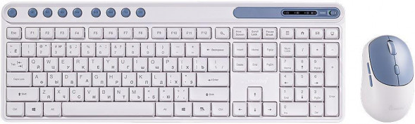 Набор мультимедийный SMARTBUY (SBC107AGW) 107AG, белый-голубой