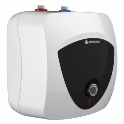 Водонагреватель накопительный электрический ARISTON ABS ANDRIS LUX 6 OR 3626238 над мойкой