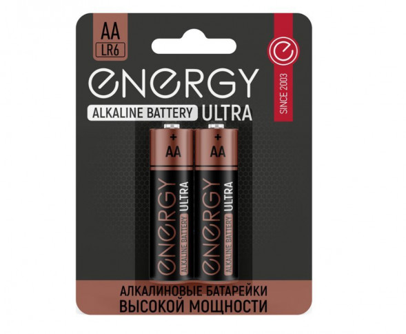 Батарейка ENERGY Ultra LR6/2B (АА) (104403)