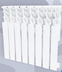 Радиатор биметаллический PROFI BI 500/80 B20 биметаллический 8 секций 00-00025020