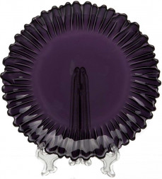 Набор тарелок PASABAHCE Набор тарелок Аврора Аметист (6пр.) 10512 (205мм) 1/4шт. 10512BD7 (97654)