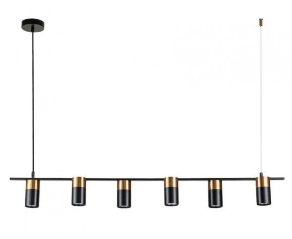 Люстра потолочная INDIGO 11014/6P Black