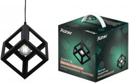 Люстра подвесная RITTER 52626 1 SOFFITTA Е27х1 черный