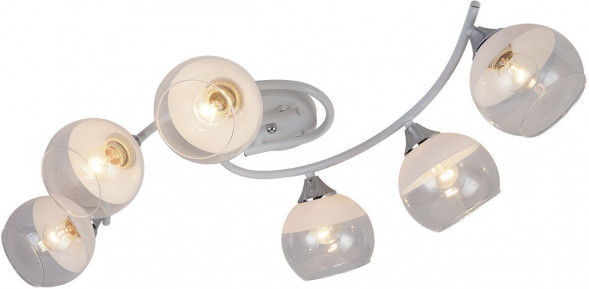 ESCADA 539/6 E27*60W White/Chrome