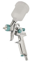 Краскораспылители STELS Краскораспылитель AG 810 HVLP, гравитационный, сопло 0,8 мм и 1 мм 57361
