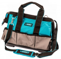 Сумки для инструмента GROSS Сумка для инструмента Handwerker, 26 карманов, пластик. дно, наплечный ремень, 400х225х310мм 90272