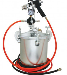 Краскораспылитель КАЛИБР КБ-10 Красконагнетательный бак с краскораспылителем